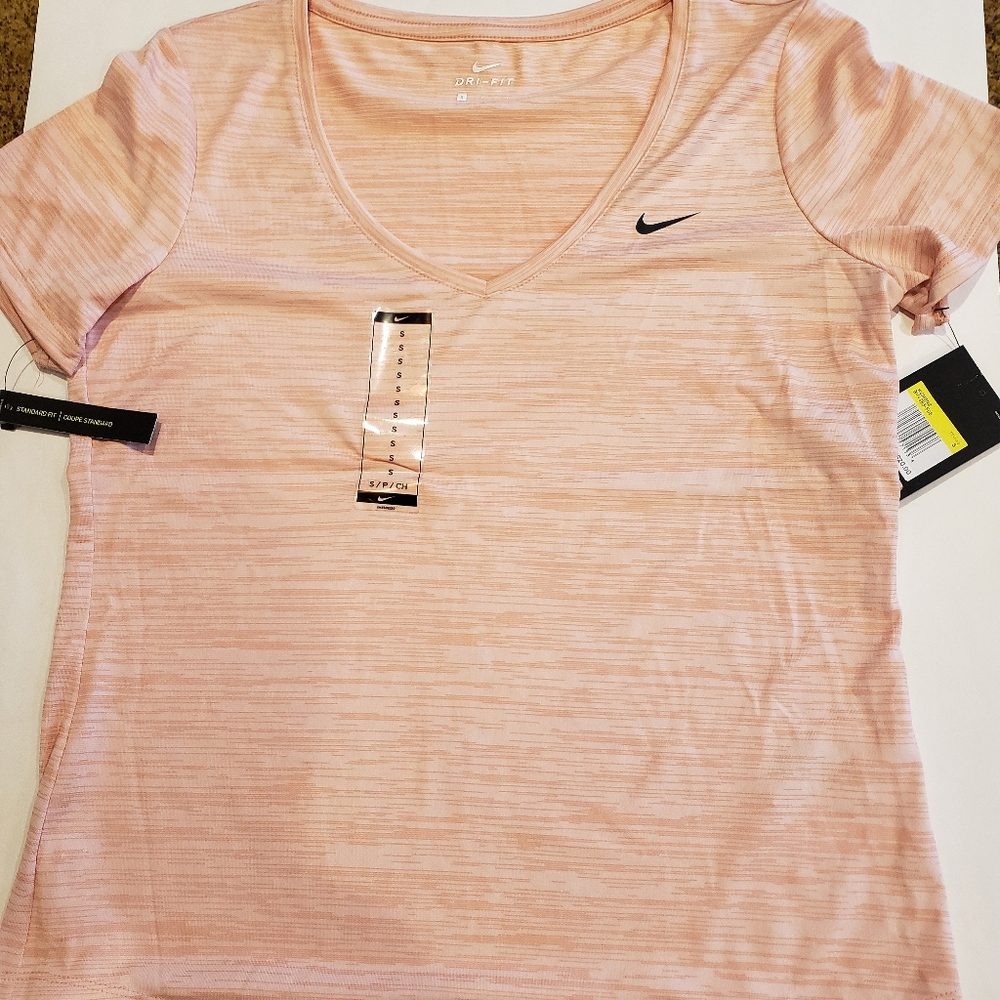 Nike Dri-Fit V Neck Shirt-NWT